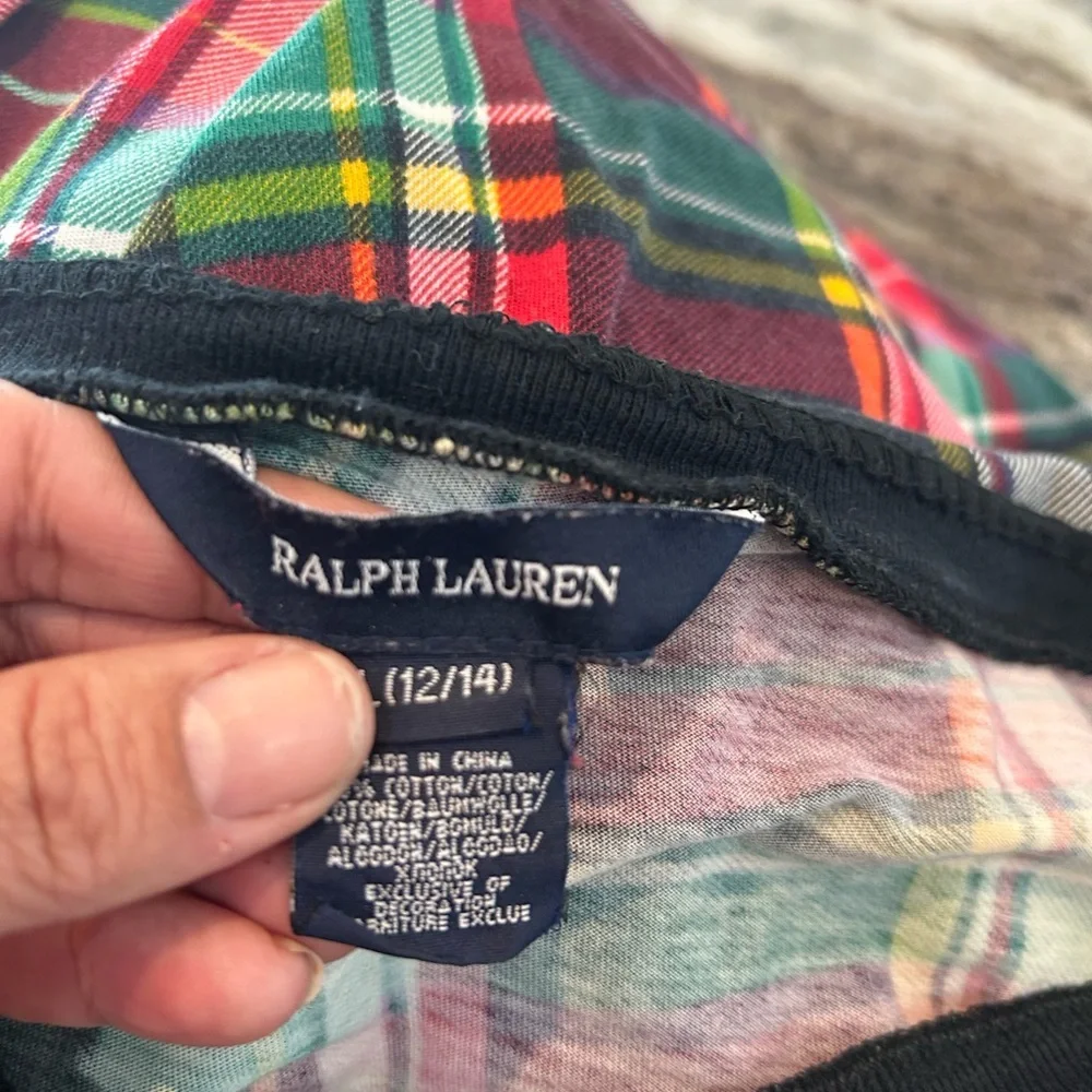 Ralph Lauren charming plaid